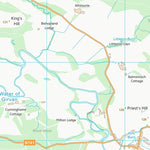 UK Topographic Maps South Ayrshire (NS30) digital map