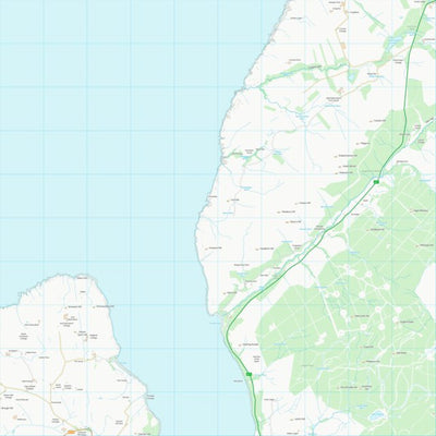 UK Topographic Maps South Ayrshire (NX07) digital map