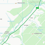UK Topographic Maps South Ayrshire (NX07) digital map