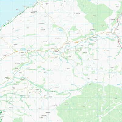 UK Topographic Maps South Ayrshire (NX18) digital map