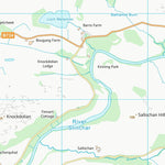 UK Topographic Maps South Ayrshire (NX18) digital map