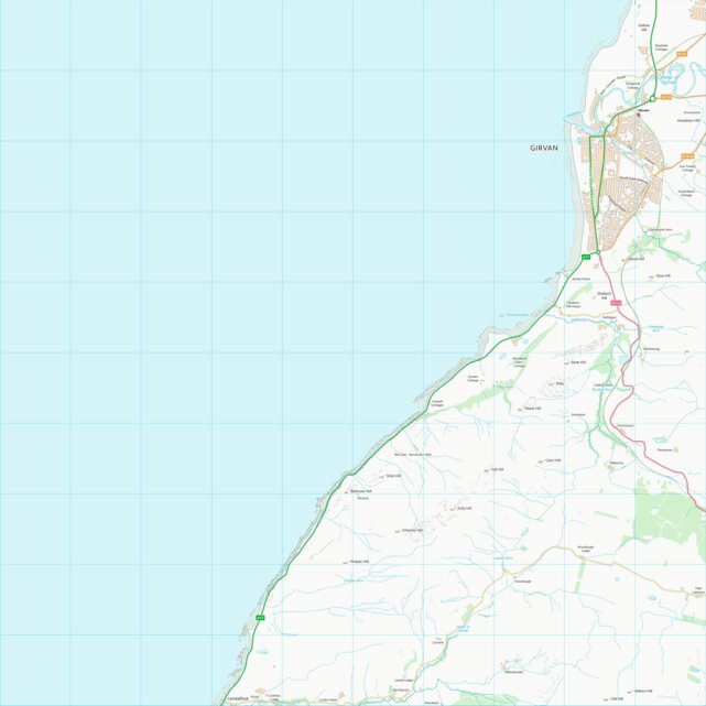 South Ayrshire (NX19) Map by UK Topographic Maps | Avenza Maps
