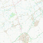 UK Topographic Maps South Cambridgeshire District (TL34) digital map