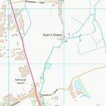 UK Topographic Maps South Cambridgeshire District (TL34) digital map