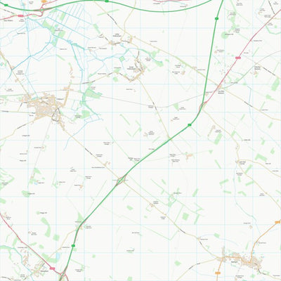 UK Topographic Maps South Cambridgeshire District (TL55) digital map