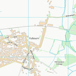 UK Topographic Maps South Cambridgeshire District (TL55) digital map