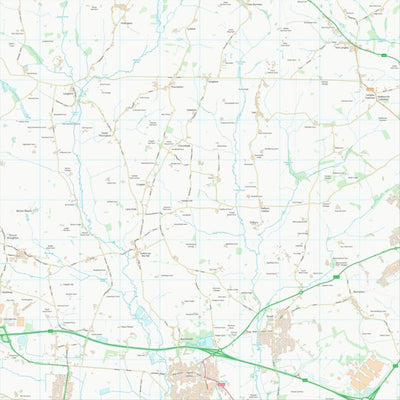 UK Topographic Maps South Derbyshire District (SK23) digital map