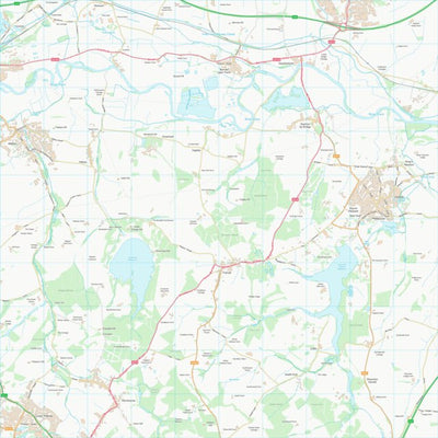UK Topographic Maps South Derbyshire District (SK32) digital map