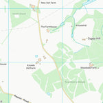 UK Topographic Maps South Derbyshire District (SK32) digital map
