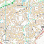 UK Topographic Maps South Gloucestershire (ST67) digital map