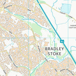 UK Topographic Maps South Gloucestershire (ST68) digital map