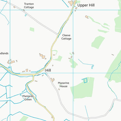 UK Topographic Maps South Gloucestershire (ST69) digital map