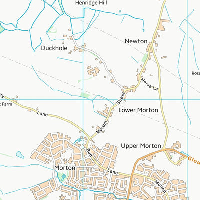 UK Topographic Maps South Gloucestershire (ST69) digital map