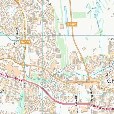 UK Topographic Maps South Gloucestershire (ST78) digital map