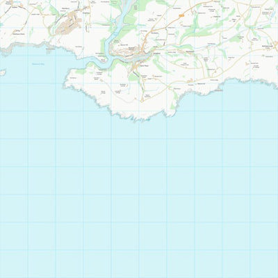 UK Topographic Maps South Hams District (SX54) digital map