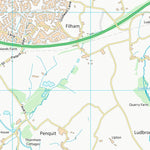 UK Topographic Maps South Hams District (SX65) digital map
