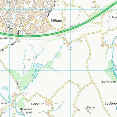UK Topographic Maps South Hams District (SX65) digital map