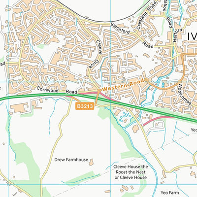 UK Topographic Maps South Hams District (SX65) digital map