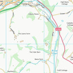 UK Topographic Maps South Hams District (SX76) digital map
