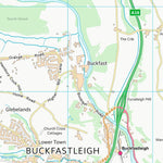 UK Topographic Maps South Hams District (SX76) digital map