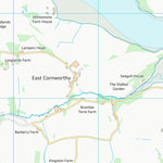 UK Topographic Maps South Hams District (SX85) digital map