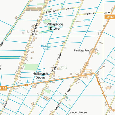 UK Topographic Maps South Holland District (TF31) digital map