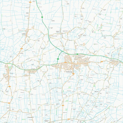 UK Topographic Maps South Holland District (TF32) digital map