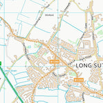 UK Topographic Maps South Holland District (TF42) digital map