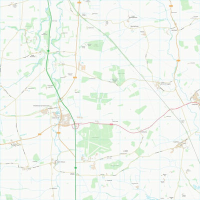 UK Topographic Maps South Kesteven District (SK92) digital map