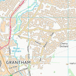 UK Topographic Maps South Kesteven District (SK93) digital map