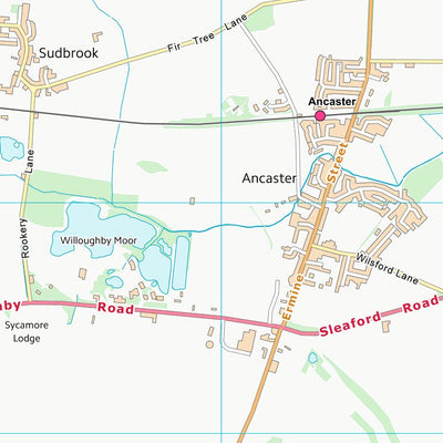 UK Topographic Maps South Kesteven District (SK94) digital map