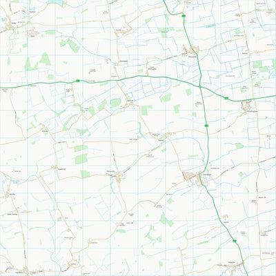 UK Topographic Maps South Kesteven District (TF03) digital map