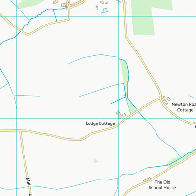 UK Topographic Maps South Kesteven District (TF03) digital map