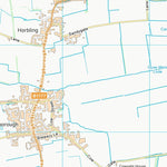 UK Topographic Maps South Kesteven District (TF13) digital map