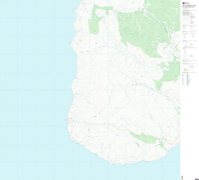 UK Topographic Maps South Kintyre Ward 8 (1:10,000) digital map