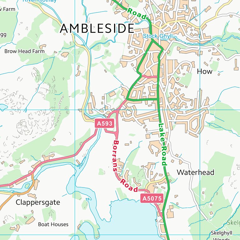 South Lakeland District (NY30) Map by UK Topographic Maps | Avenza Maps
