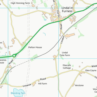 UK Topographic Maps South Lakeland District (SD27) digital map