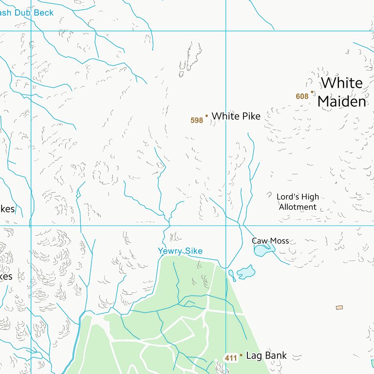South Lakeland District (SD29) Map by UK Topographic Maps | Avenza Maps