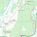 UK Topographic Maps South Lakeland District (SD38) digital map