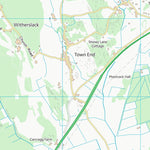 UK Topographic Maps South Lakeland District (SD48) digital map