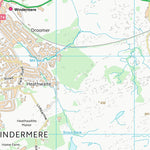 UK Topographic Maps South Lakeland District (SD49) digital map