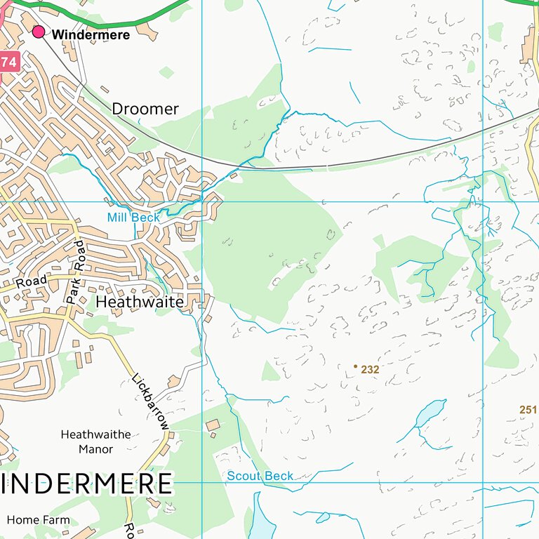South Lakeland District (SD49) Map by UK Topographic Maps | Avenza Maps