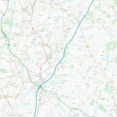 UK Topographic Maps South Lakeland District (SD58) digital map