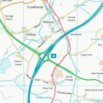 UK Topographic Maps South Lakeland District (SD58) digital map