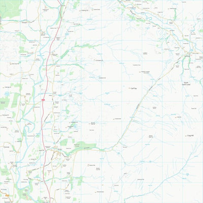 UK Topographic Maps South Lakeland District (SD68) digital map
