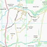 UK Topographic Maps South Lakeland District (SD68) digital map