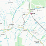 UK Topographic Maps South Lakeland District (SD78) digital map