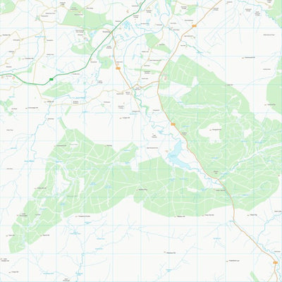 UK Topographic Maps South Lanarkshire (NS63) digital map
