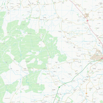 UK Topographic Maps South Lanarkshire (NS64) digital map