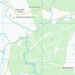 UK Topographic Maps South Lanarkshire (NS64) digital map